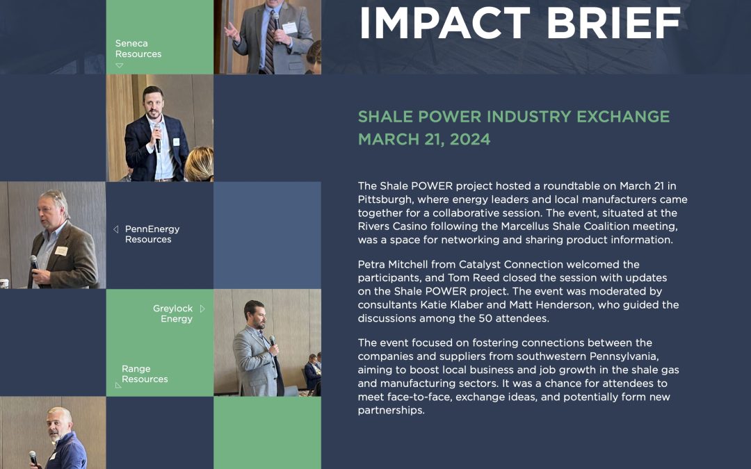 Impact Brief – Shale Power Industry Exchange on March 21, 2024